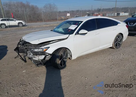 2018 Honda Accord Sport from USA, damaged, VIN 1HGCV1F39JA188309
